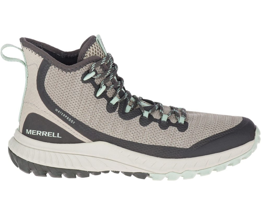 Merrell Støvler Dame - Bravada Mid Waterproof - Grå - ZQP064513